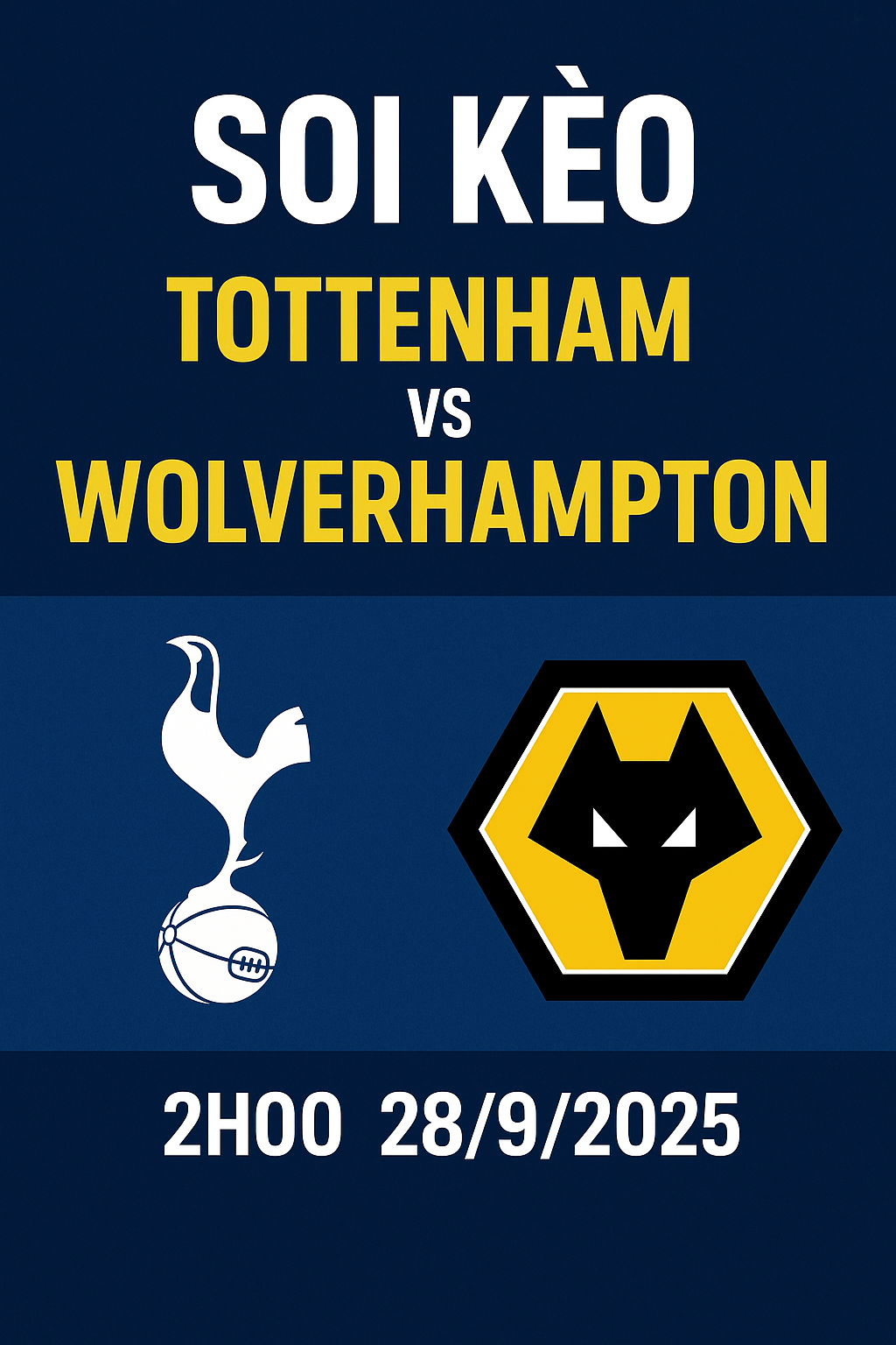 Tottenham vs Wolverhampton