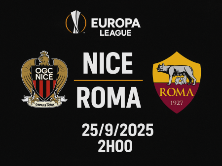 Soi kèo Nice vs Roma, 2h ngày 25/9/2025 – Vòng bảng Europa League