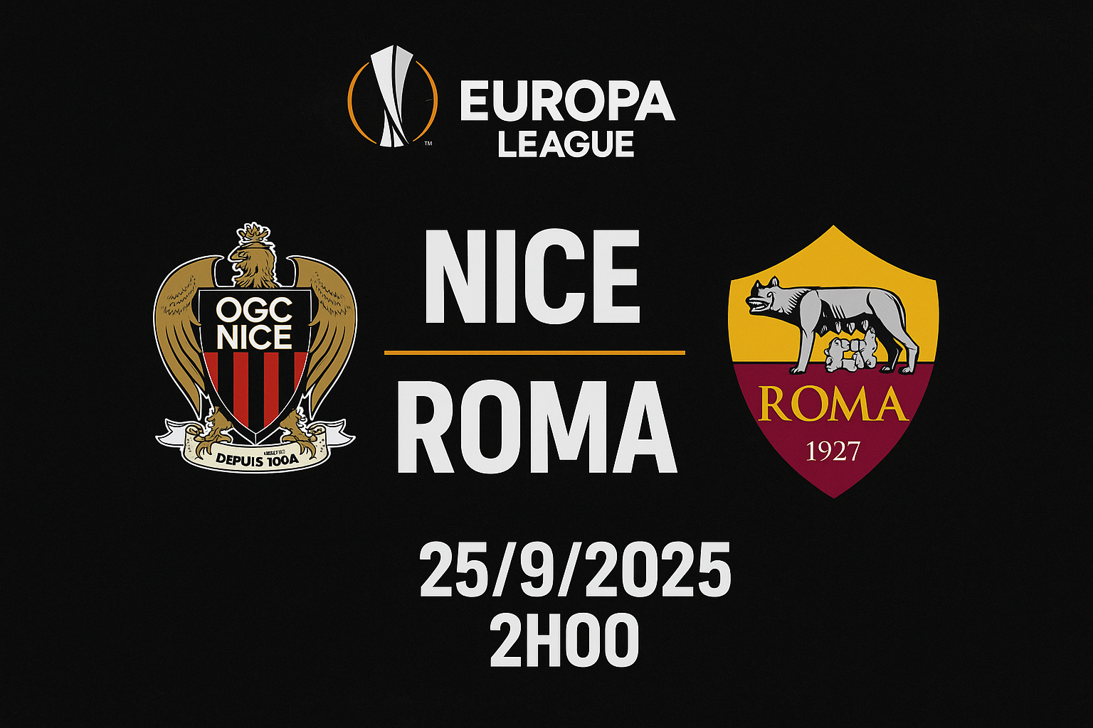 soi kèo Nice vs Roma
