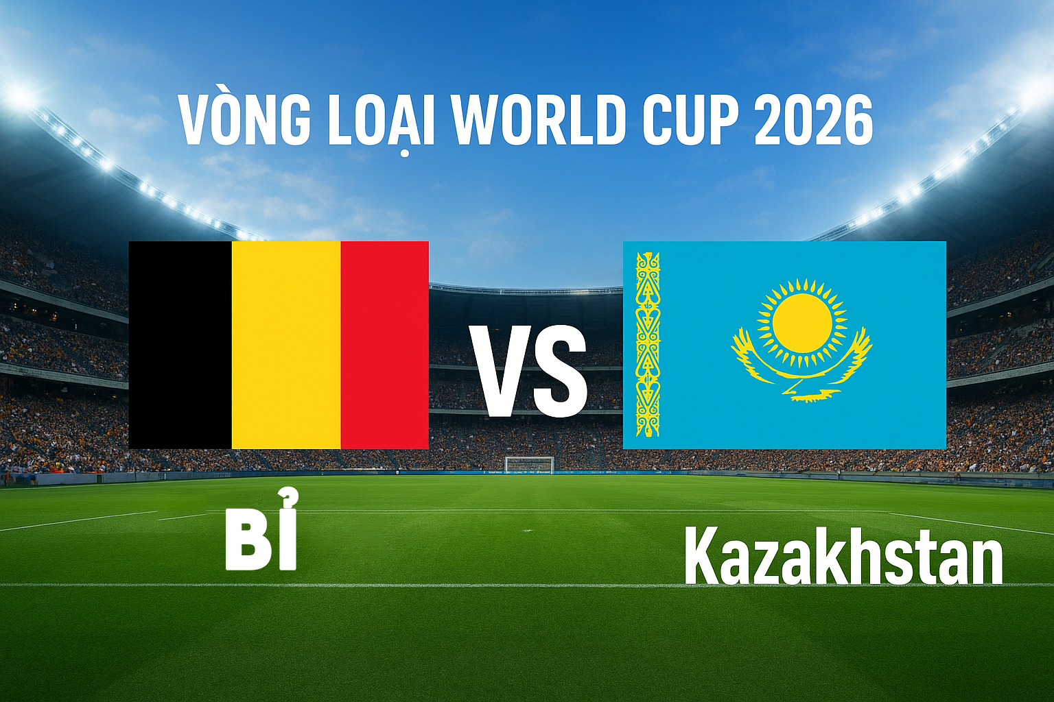 soi kèo Bỉ vs Kazakhstan