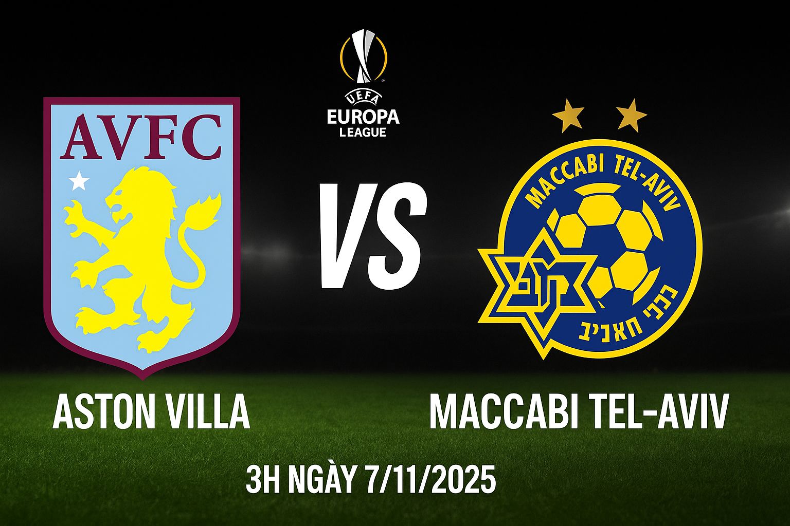 Aston Villa vs Maccabi Tel-Aviv