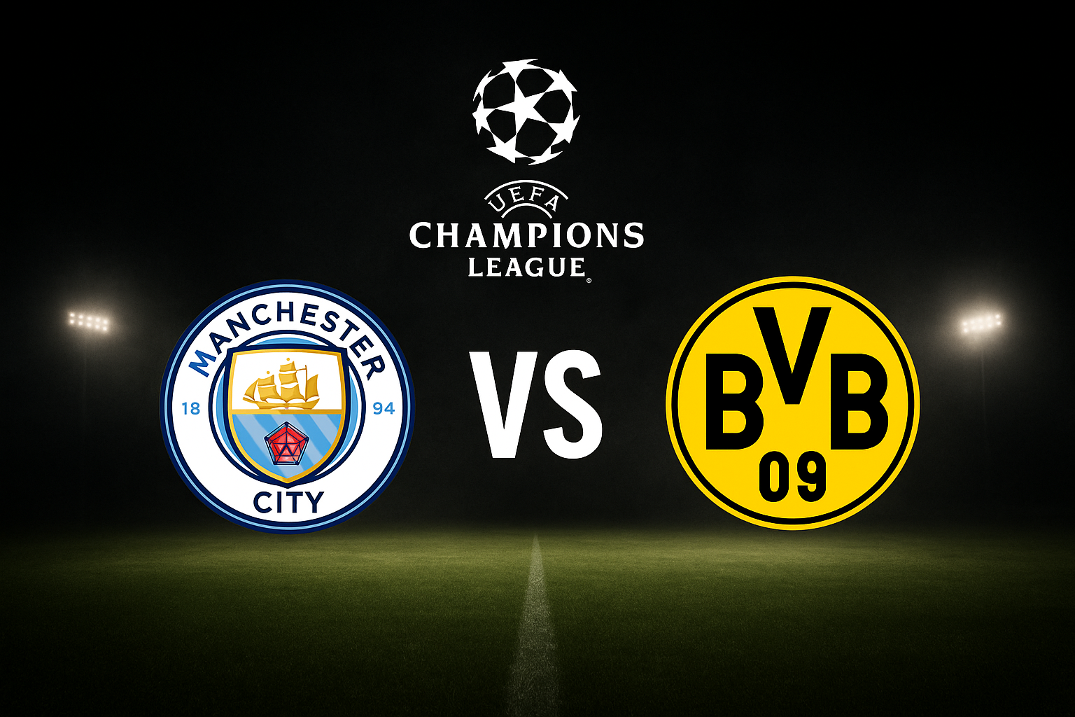 Man City vs Dortmund