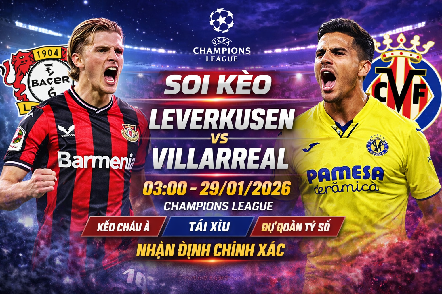 Leverkusen vs Villarreal