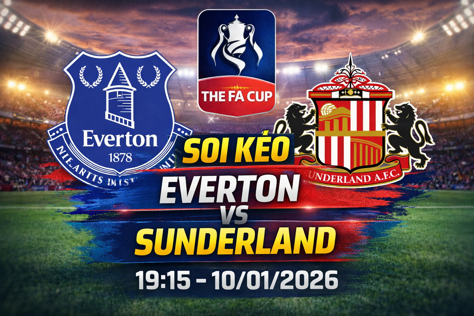 Everton vs Sunderland