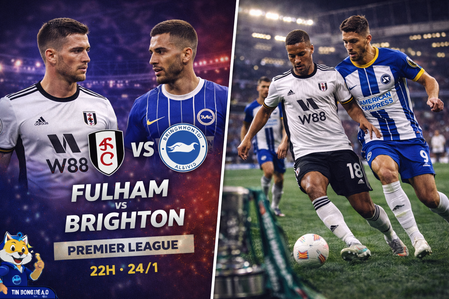 Fulham vs Brighton