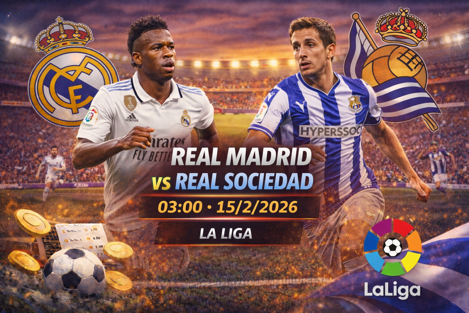 Real Madrid vs Sociedad
