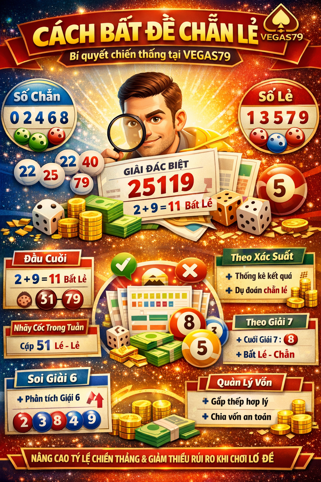 bắt đề chẵn lẻ