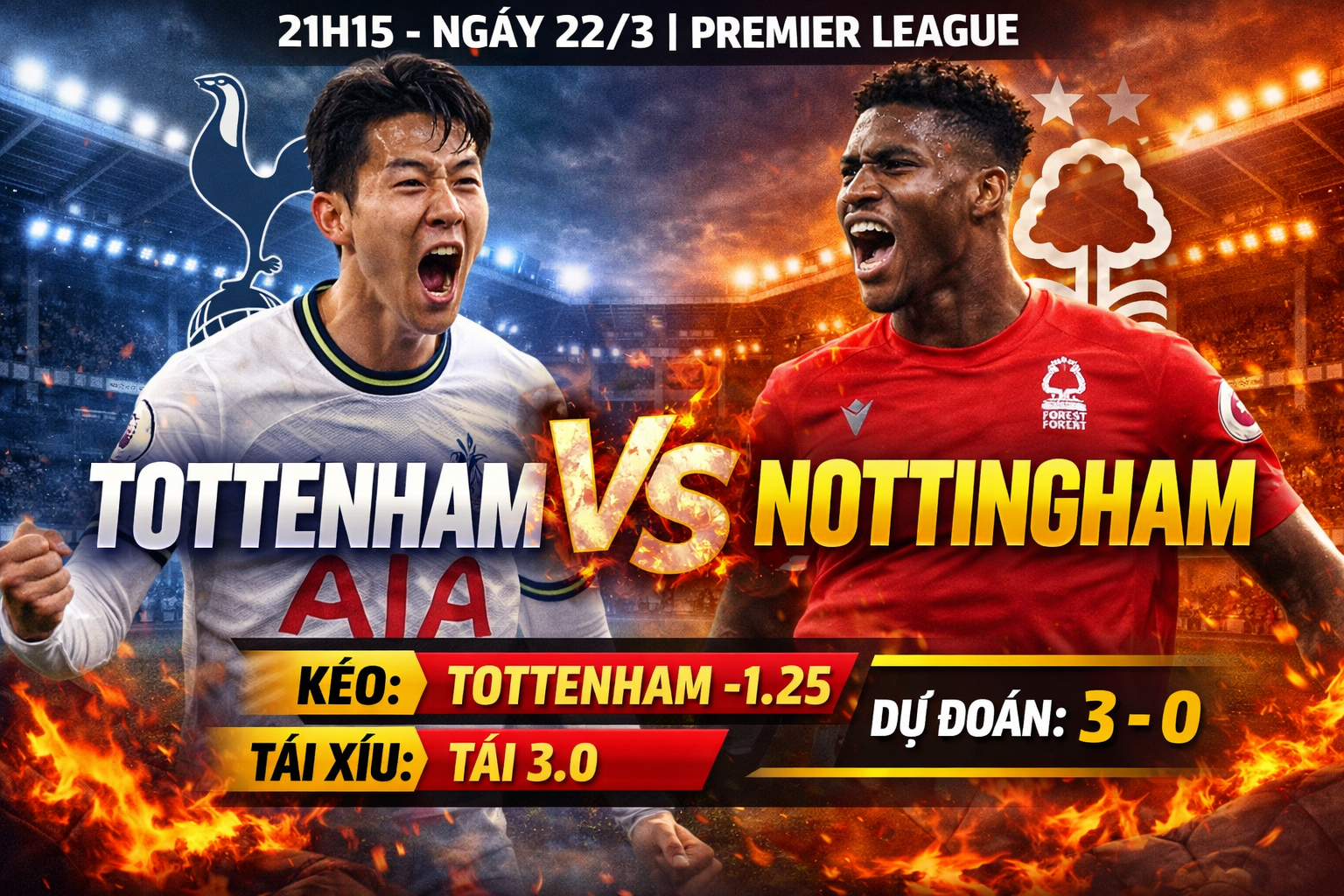 Tottenham vs Nottingham