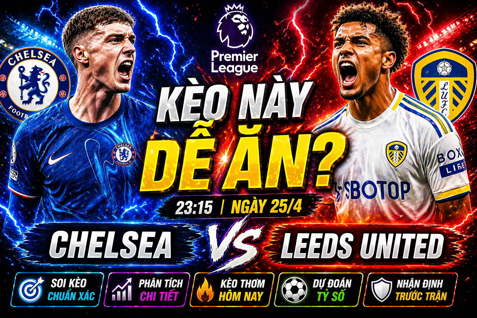 Chelsea vs Leeds