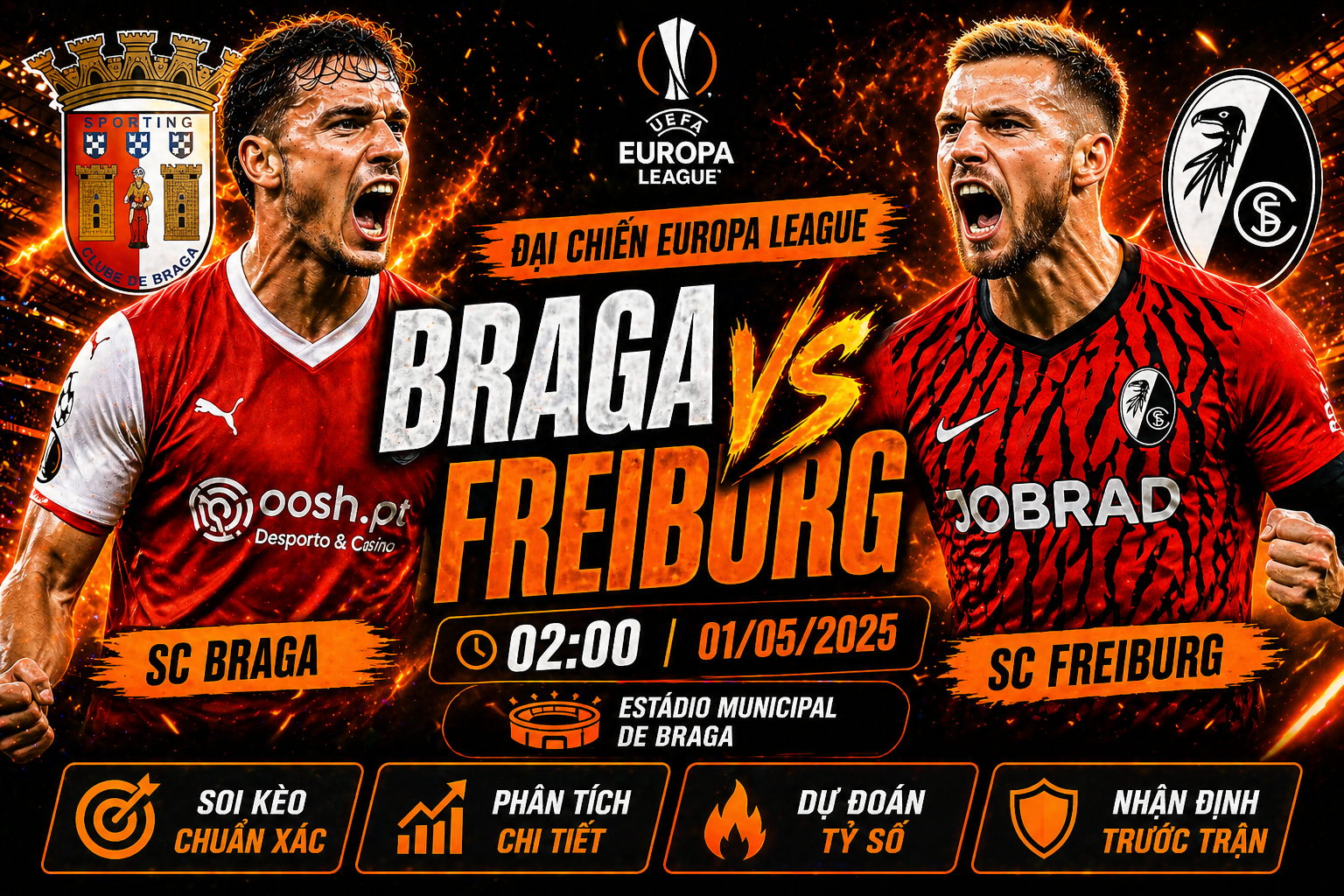 Braga vs Freiburg