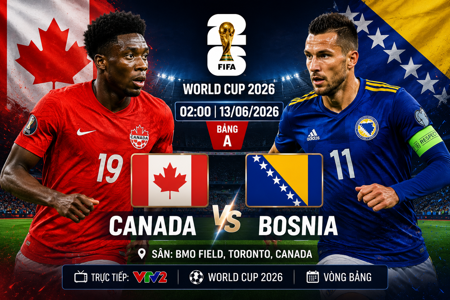 Canada vs Bosnia