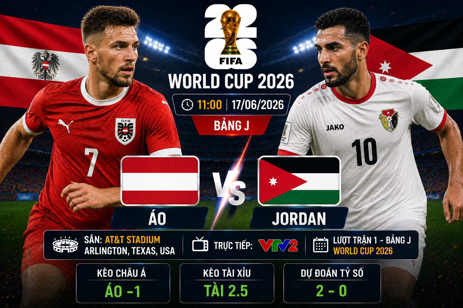 Áo vs Jordan
