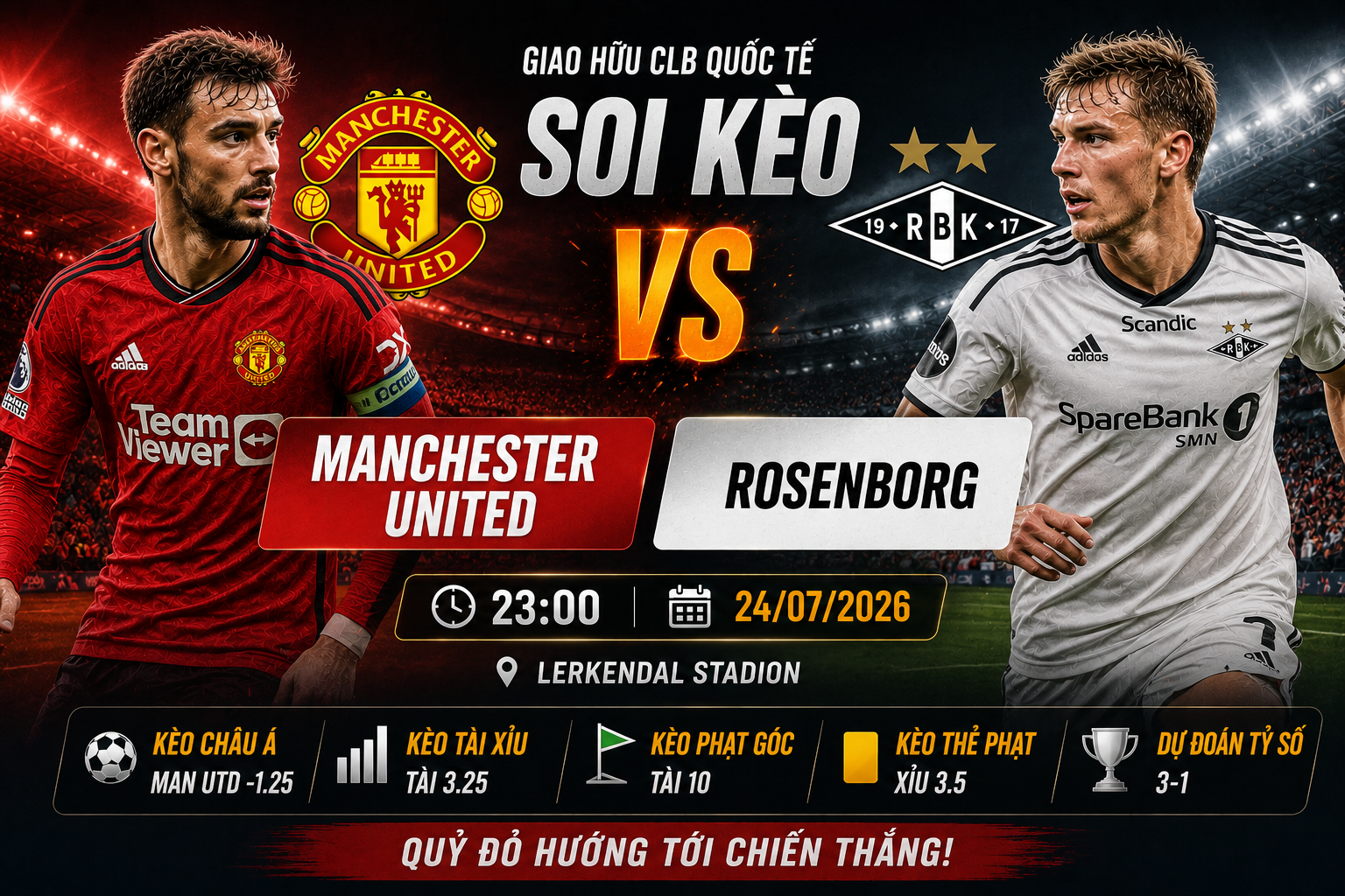 Man Utd vs Rosenborg