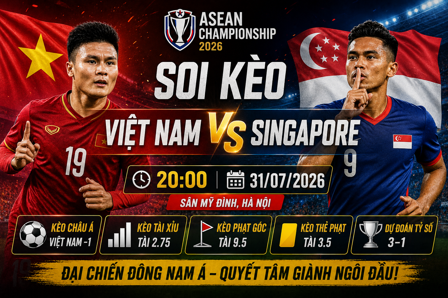 Việt Nam vs Singapore