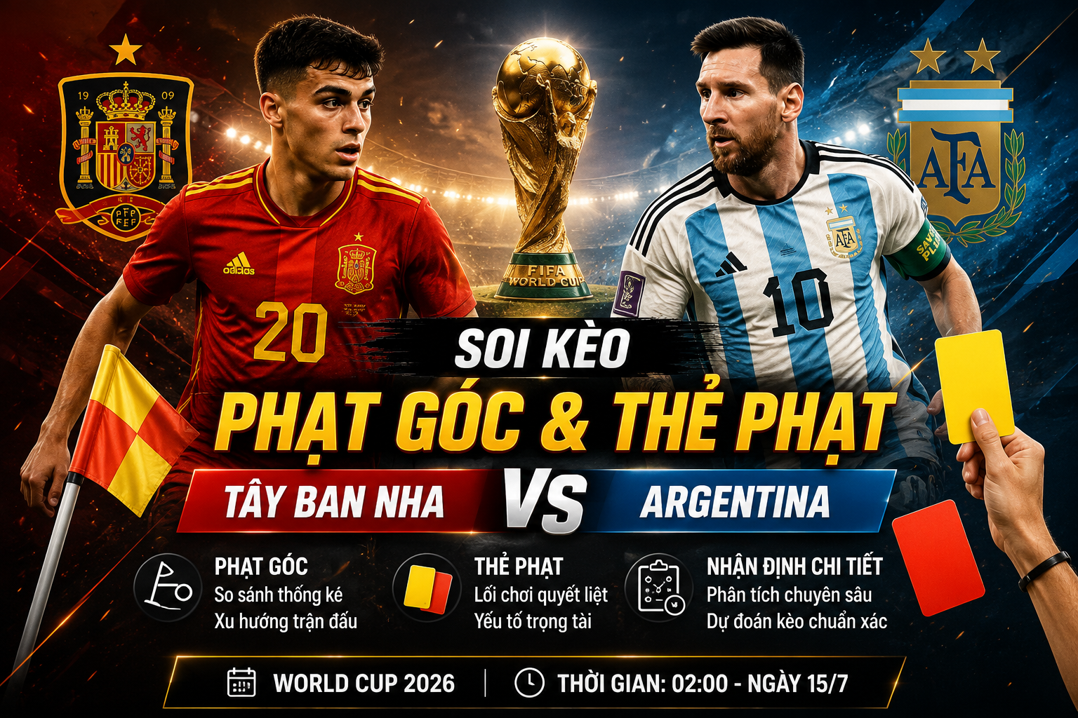 Tây Ban Nha vs Argentina