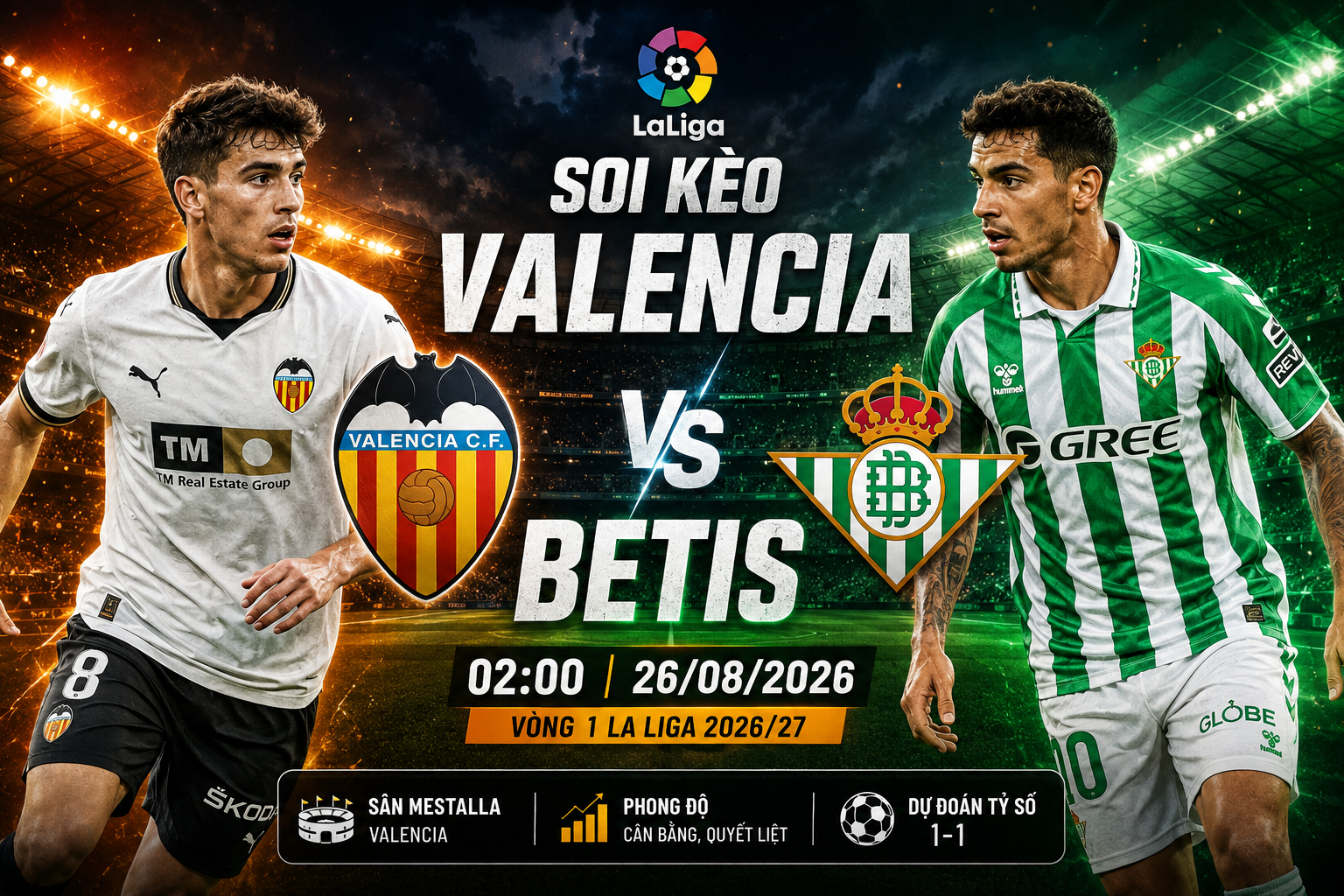 Valencia vs Betis