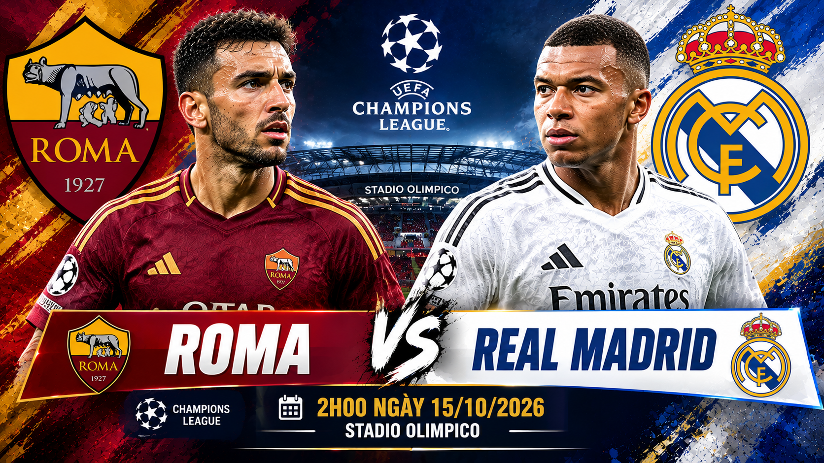 Roma vs Real Madrid