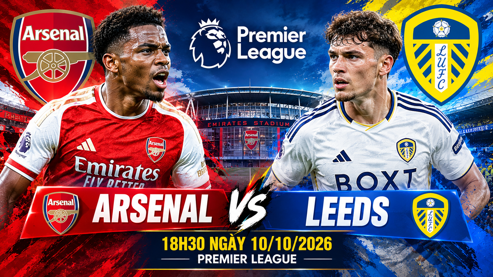 Arsenal vs Leeds