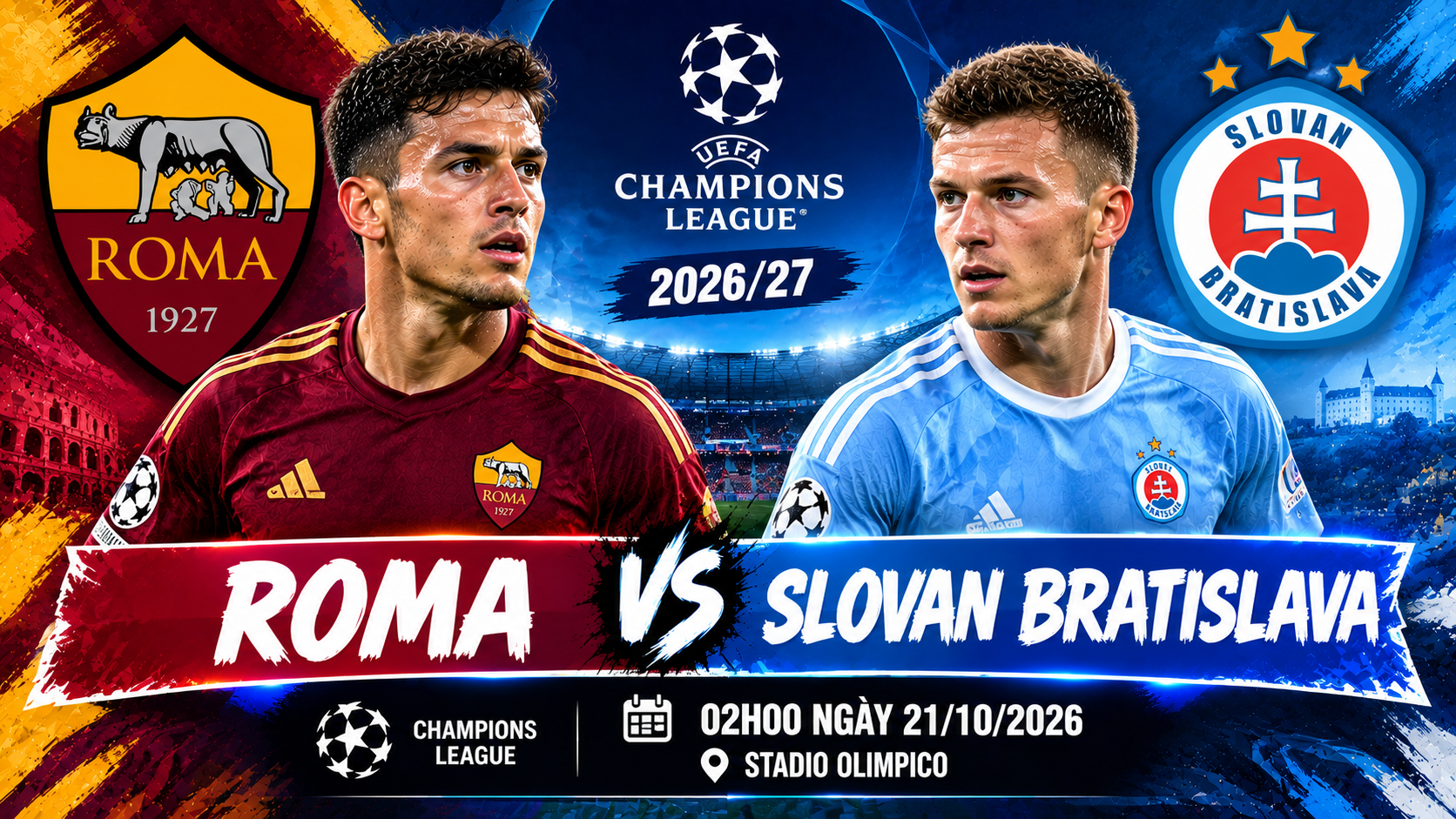 Roma vs Slovan